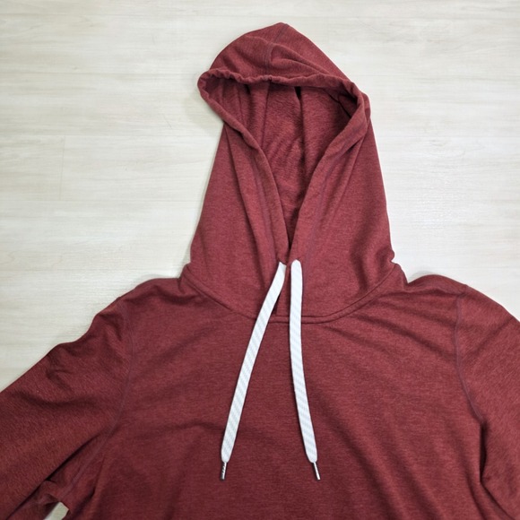 Vuori Halo Essential Hoodie Women's Red Rust VW226 Size Medium - Picture 3 of 11